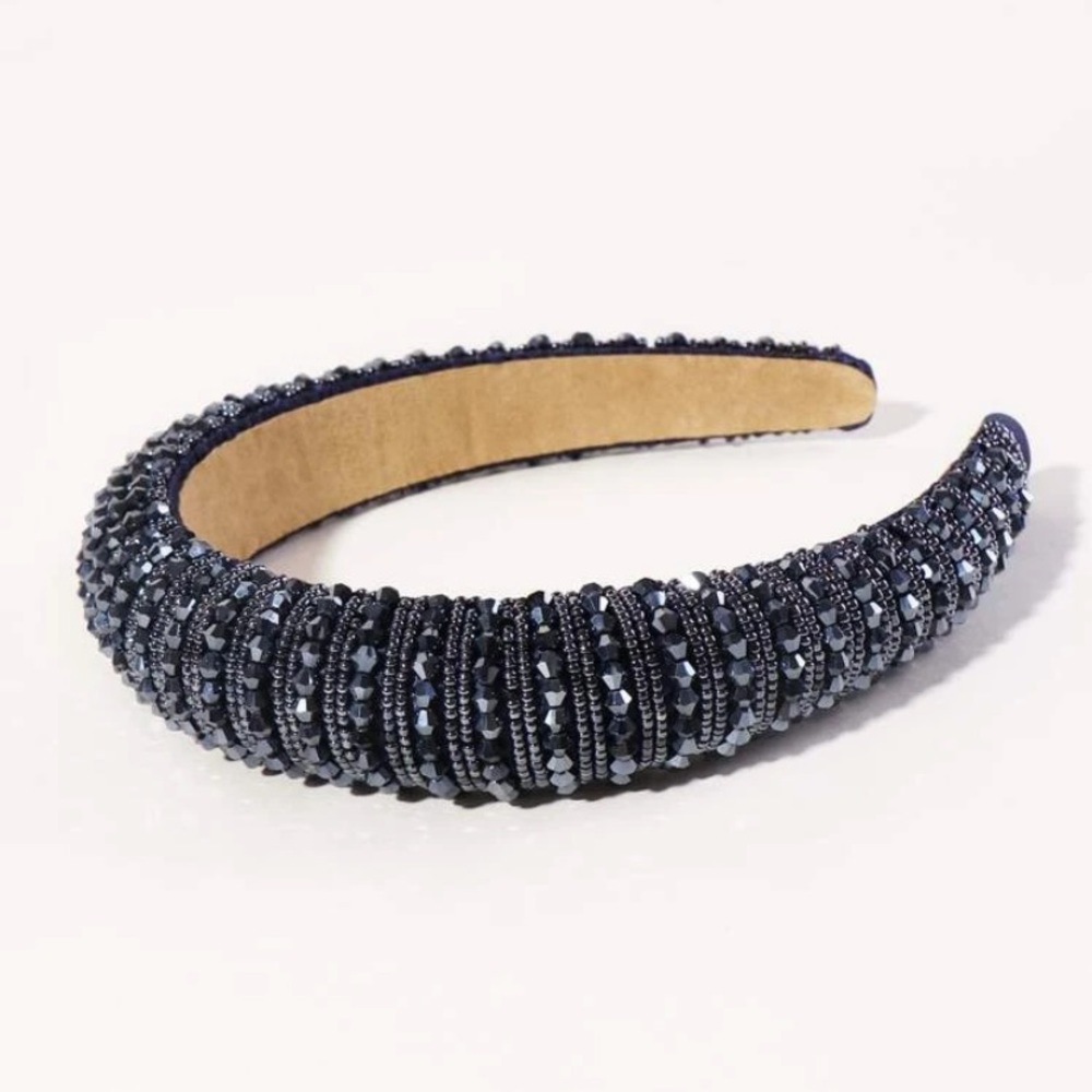 Black Rhinestone Headband